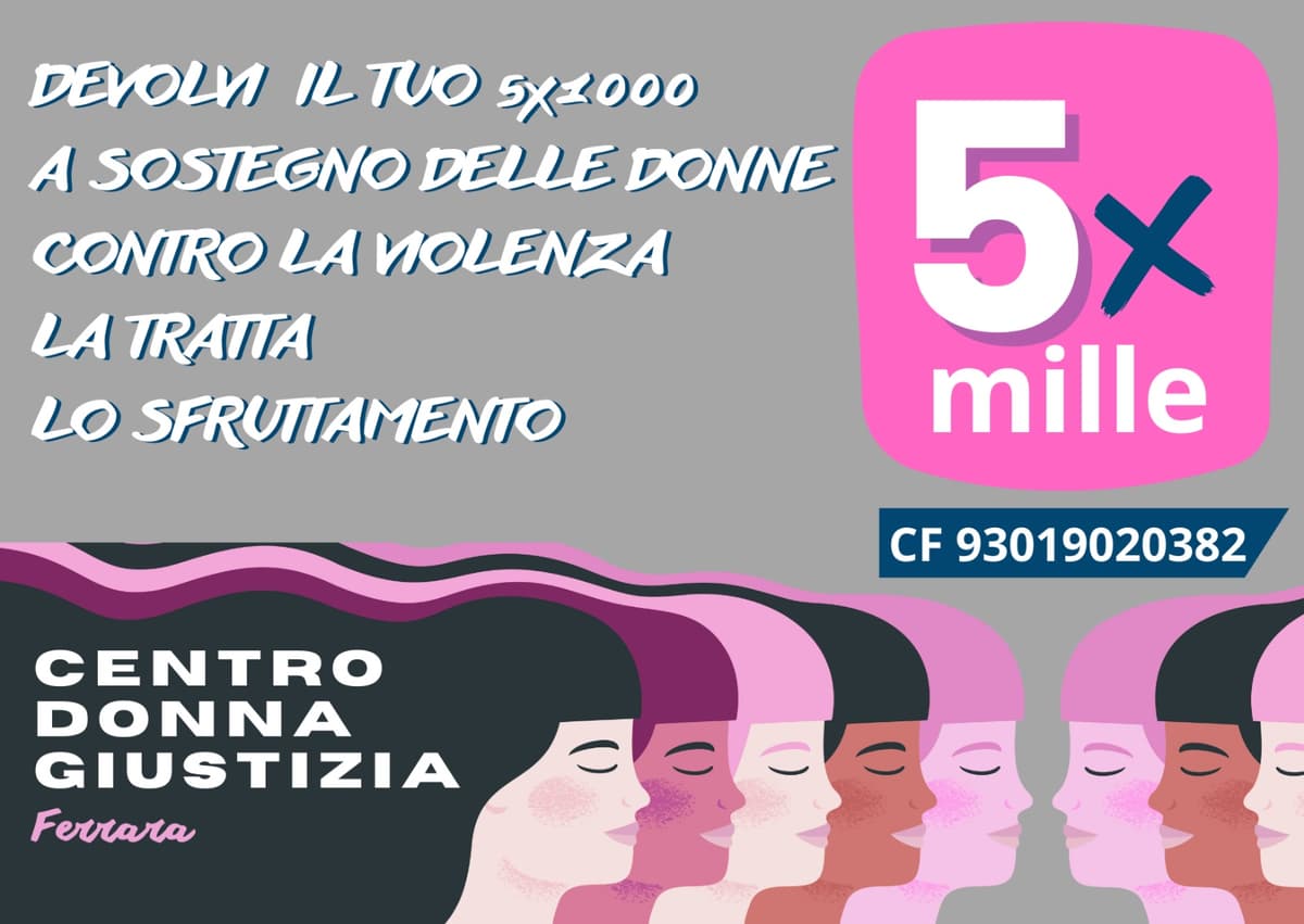 Devolvi il tuo 5x1000 a Centro Donna Giustizia - CF 93019020382